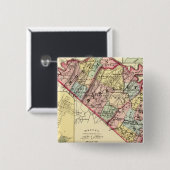 モーガン、バークレー、ジェファーソンの郡の地図 缶バッジ (正面&裏面)