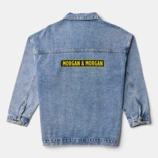 モーガン&モーガン法律事務所ロゴ グラフィックTシャツ デニムジャケット