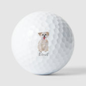 モーキーの犬  ゴルフボール (正面)