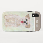 モーキーの犬 Case-Mate iPhoneケース (裏面(横))