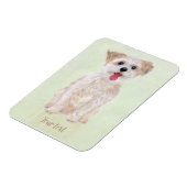 モーキードッグフレキシブルマグネット マグネット (左側)