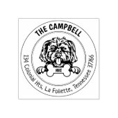 モーキードッグ差出人住所 ラバースタンプ (インプリント)