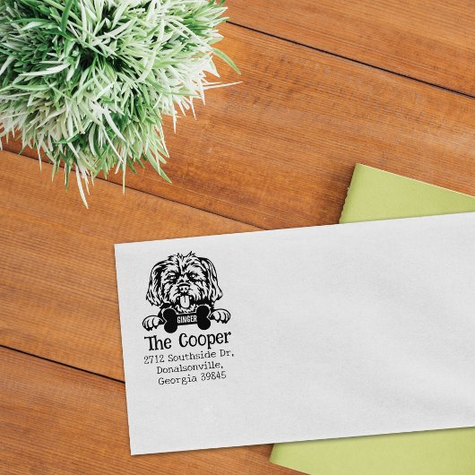 モーキー・ドッグ差出人住所、 ラバースタンプ