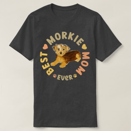 モーキ最高のーママ Tシャツ (デザイン正面)