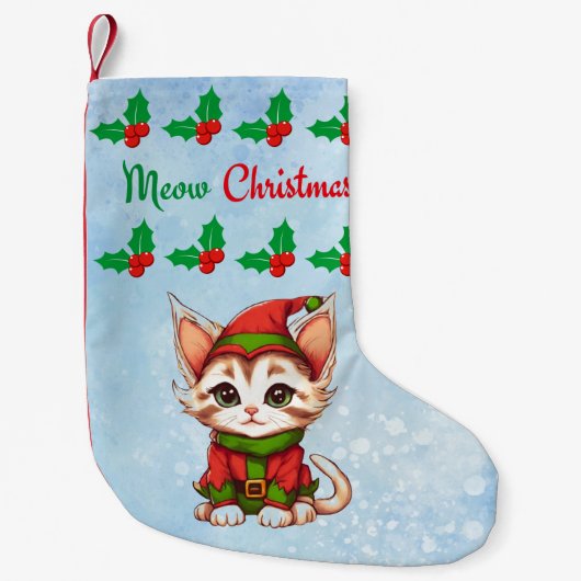 モークリスマス スモールクリスマスストッキング (正面)