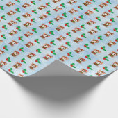 モークリスマス ラッピングペーパー (角)