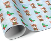 モークリスマス ラッピングペーパー (ロールコーナー)