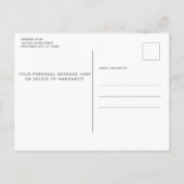 モーゲージのペット引越しに支払う猫の家だ 案内ポストカード (裏面)