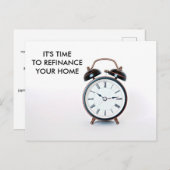 モーゲージ会社リファイナンスあなたのホームマーケティング ポストカード (正面/裏面)