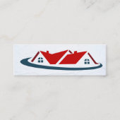 モーゲージ実在ハウスエステート スキニー名刺 (正面)