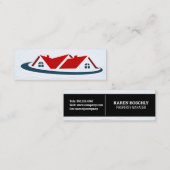 モーゲージ実在ハウスエステート スキニー名刺 (正面/裏面)