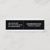 モーゲージ実在ハウスエステート スキニー名刺 (裏面)