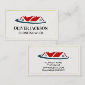 モーゲージ実在ハウスエステート 名刺 (正面/裏面)