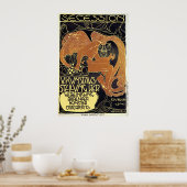 モーザーのポスター:ウィーン分離美術展 ポスター (キッチン)