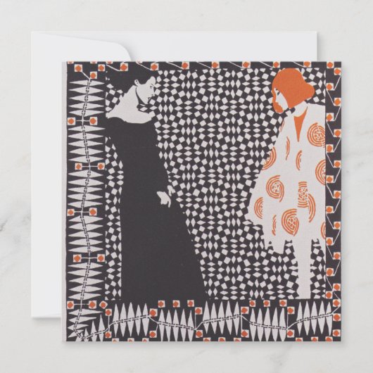 モーザー – 初期春イラストレーション, シーズンカード (正面)