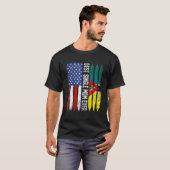 モーザ最高のビク国旗の母D Tシャツ (正面フル)