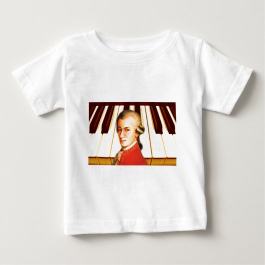 モーザ遊ーアート_ ベビーTシャツ (正面)
