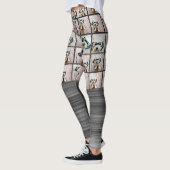 モーショファンキーンと9フォトコラージュ – カラーを編集できる レギンス (左)