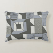 モーションのシンメトリ：ジオメトリパターンの勉強 アクセントクッション (正面)