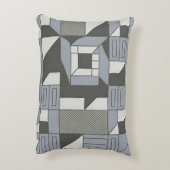 モーションのシンメトリ：ジオメトリパターンの勉強 アクセントクッション (裏面(縦))