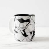 モーションの白黒2トーンマグ ツートーンマグカップ (正面左)
