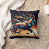 モーションアンテロープの静インスパイアかさ クッション (ブランケット)