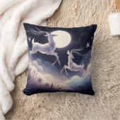 モーションアンテロープの静インスパイアかさ クッション (ブランケット)