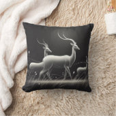 モーションアンテロープの静インスパイアかさ クッション (ブランケット)