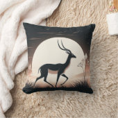 モーションアンテロープの静インスパイアかさ クッション (ブランケット)