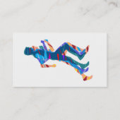 モーションアートのランナー 名刺 (裏面)