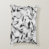 モーショントランスクッションの白黒 アクセントクッション (裏面(縦))
