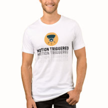 モーショントリガセキュリティカムTシャツ – Tech & Sur