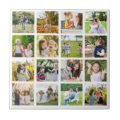 モーションメモリ:カスタマイズ可能な16枚のフォトコラージュ タイル (正面)