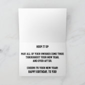 「モーションロール34 2013」誕生日カード カード (内部)