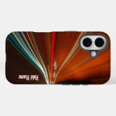 モーション内のダイナミックライトトレイル Case-Mate iPhoneケース (裏面 (横))