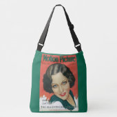 モーション写真1931年2月グロリアスワンソンカバー クロスボディバッグ (正面)