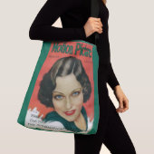 モーション写真1931年2月グロリアスワンソンカバー クロスボディバッグ (クローズアップ)