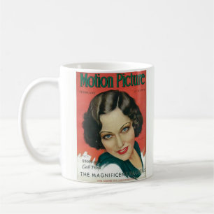 モーション写真1931年2月グロリアスワンソンカバー コーヒーマグカップ