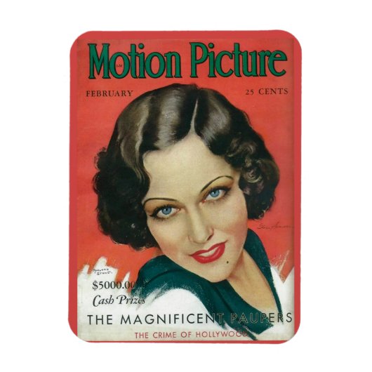 モーション写真1931年2月 マグネット (縦)