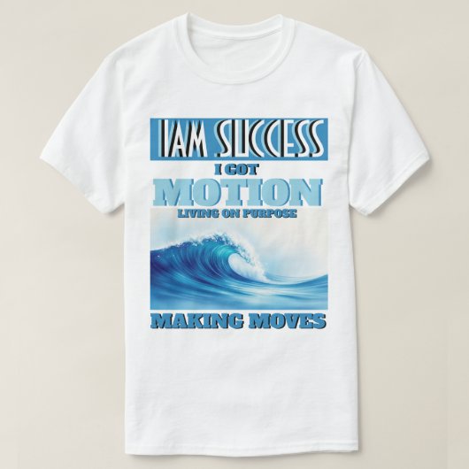 モーション Tシャツ (デザイン正面)