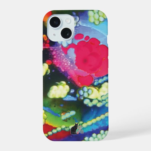 モーションiPhoneでの概念 iPhone 15ケース (裏面)
