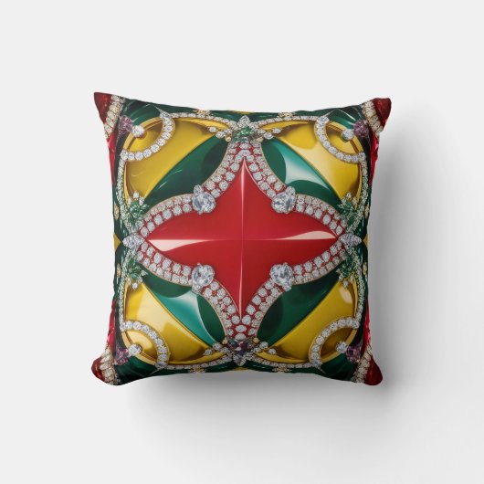 モージョピローロサンゼルスカラーデザイン クッション (正面)