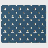 モースおもしろいの結婚漫画 ラッピングペーパー (フラット)