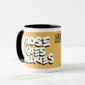 モースはウォークーズ"ルーシー" 9はマグを生きる マグカップ (正面左)