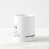 モースは歩き回る"甘いイエス"マグカップ コーヒーマグカップ (中央)