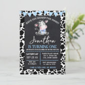 モースブルーカウファーム誕生日 招待状 (スタンド正面)