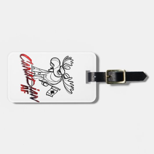 モース怒カナダAF ラゲッジタグ (正面横)