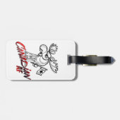 モース怒カナダAF ラゲッジタグ (裏面横)