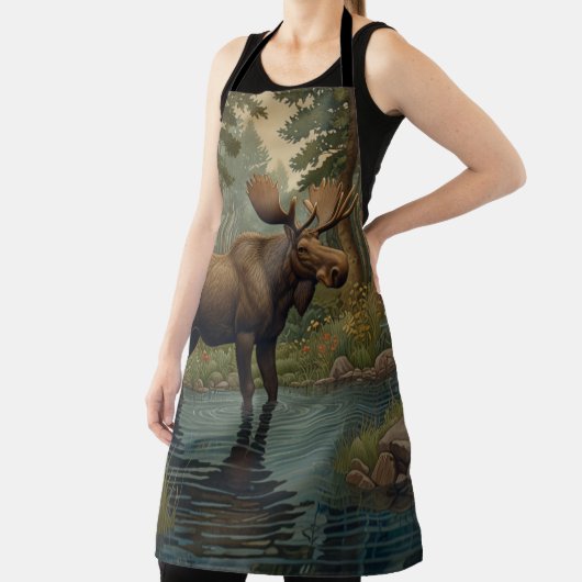 モース素朴シアボホ森林林 エプロン (インサイチュ)