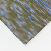 モース食べ物を与えズのモンタナ氷河の国立公園 フリースブランケット (角)